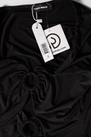 Γυναικεία μπλούζα Tally Weijl, Μέγεθος S, Χρώμα Μαύρο, Τιμή 4,15 €