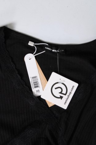 Damen Shirt Tally Weijl, Größe XS, Farbe Schwarz, Preis € 5,27
