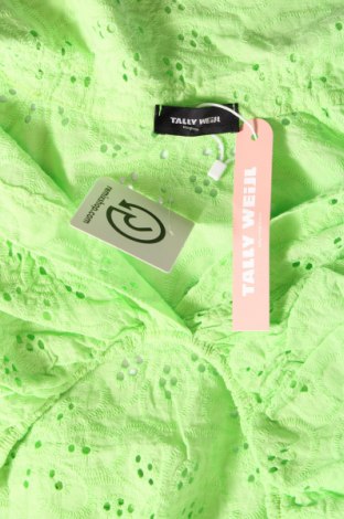 Γυναικεία μπλούζα Tally Weijl, Μέγεθος S, Χρώμα Πράσινο, Τιμή 4,15 €