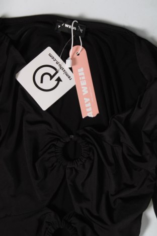 Дамска блуза Tally Weijl, Размер XS, Цвят Черен, Цена 6,20 лв.