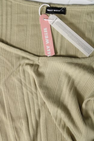 Γυναικεία μπλούζα Tally Weijl, Μέγεθος S, Χρώμα Πράσινο, Τιμή 3,68 €