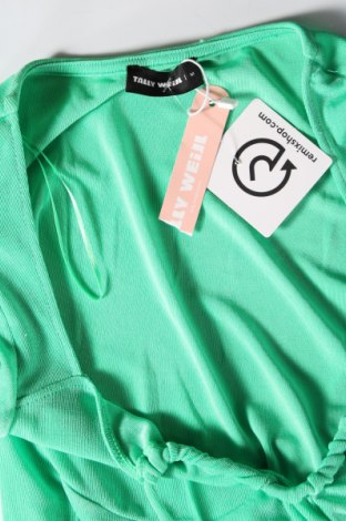 Γυναικεία μπλούζα Tally Weijl, Μέγεθος M, Χρώμα Πράσινο, Τιμή 3,52 €