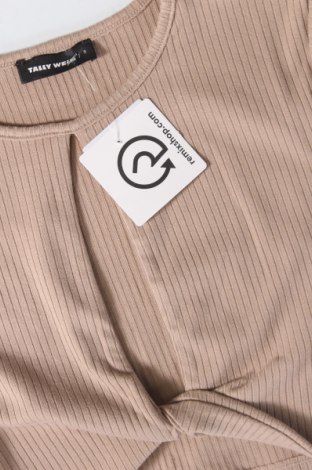 Дамска блуза Tally Weijl, Размер S, Цвят Бежов, Цена 7,44 лв.
