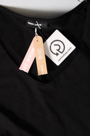 Γυναικεία μπλούζα Tally Weijl, Μέγεθος L, Χρώμα Μαύρο, Τιμή 4,00 €