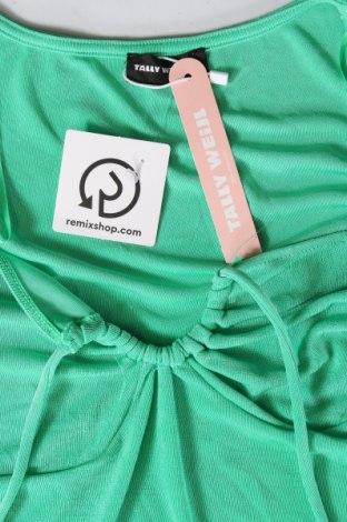 Γυναικεία μπλούζα Tally Weijl, Μέγεθος M, Χρώμα Πράσινο, Τιμή 6,07 €