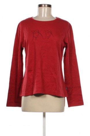 Γυναικεία μπλούζα Terre De Marins, Μέγεθος XL, Χρώμα Κόκκινο, Τιμή 3,56 €