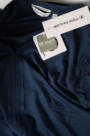 Γυναικεία μπλούζα Tom Tailor, Μέγεθος XS, Χρώμα Μπλέ, Τιμή 7,42 €