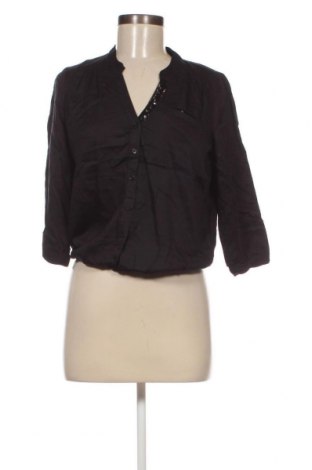 Дамска блуза Tom Tailor, Размер XS, Цвят Черен, Цена 5,28 лв.