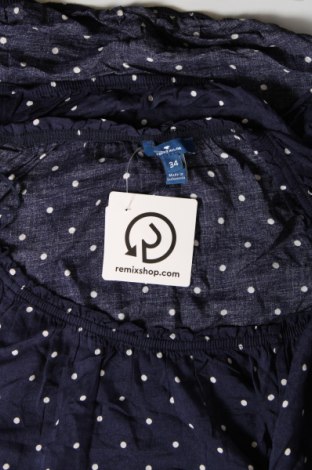 Γυναικεία μπλούζα Tom Tailor, Μέγεθος XS, Χρώμα Μπλέ, Τιμή 2,67 €
