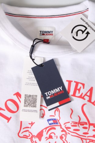 Γυναικεία μπλούζα Tommy Jeans, Μέγεθος L, Χρώμα Λευκό, Τιμή 77,32 €