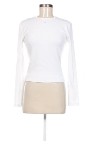Γυναικεία μπλούζα Tommy Jeans, Μέγεθος M, Χρώμα Λευκό, Τιμή 39,43 €