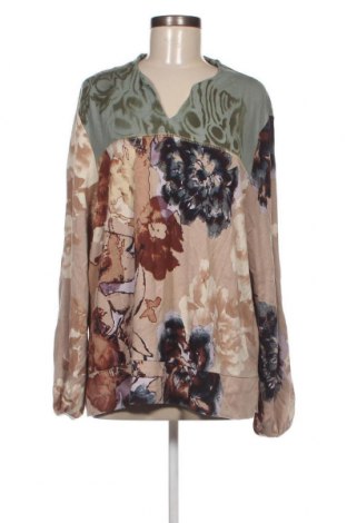 Дамска блуза Ulla Popken, Размер XL, Цвят Многоцветен, Цена 13,20 лв.