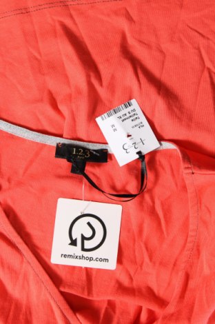 Γυναικεία μπλούζα Un Deux Trois, Μέγεθος M, Χρώμα Πορτοκαλί, Τιμή 21,03 €