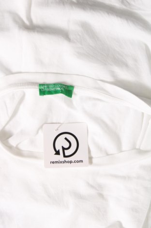 Γυναικεία μπλούζα United Colors Of Benetton, Μέγεθος M, Χρώμα Λευκό, Τιμή 12,00 €