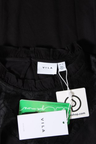 Дамска блуза VILA, Размер M, Цвят Черен, Цена 40,00 лв.