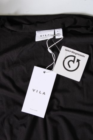 Γυναικεία μπλούζα VILA, Μέγεθος L, Χρώμα Μαύρο, Τιμή 3,92 €