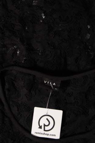 Γυναικεία μπλούζα VILA, Μέγεθος M, Χρώμα Μαύρο, Τιμή 2,32 €
