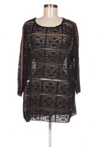 Γυναικεία μπλούζα Violeta by Mango, Μέγεθος XL, Χρώμα Μαύρο, Τιμή 4,21 €