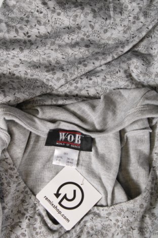 Γυναικεία μπλούζα W.O.B. World Of Basics, Μέγεθος S, Χρώμα Γκρί, Τιμή 2,82 €
