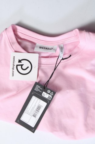 Дамска блуза Weekday, Размер L, Цвят Розов, Цена 9,20 лв.