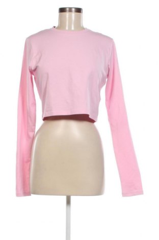 Γυναικεία μπλούζα Weekday, Μέγεθος L, Χρώμα Ρόζ , Τιμή 4,33 €