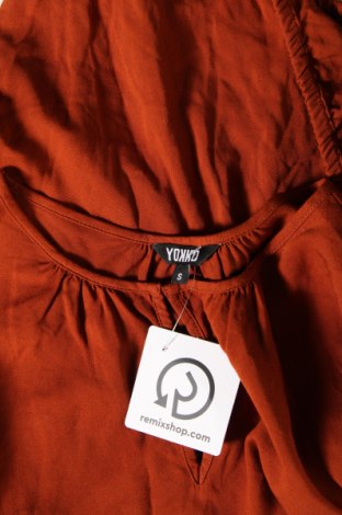 Bluză de femei Yokko, Mărime S, Culoare Maro, Preț 92,00 Lei
