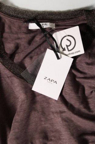 Дамска блуза ZAPA, Размер S, Цвят Кафяв, Цена 52,50 лв.