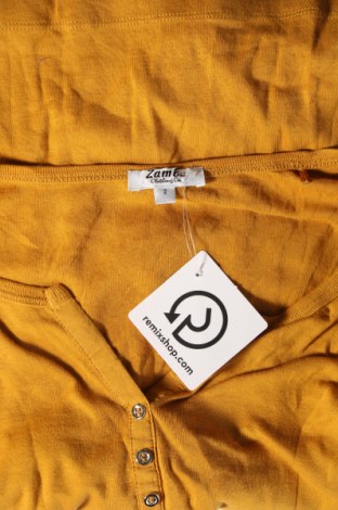 Дамска блуза Zamba, Размер XS, Цвят Жълт, Цена 21,00 лв.