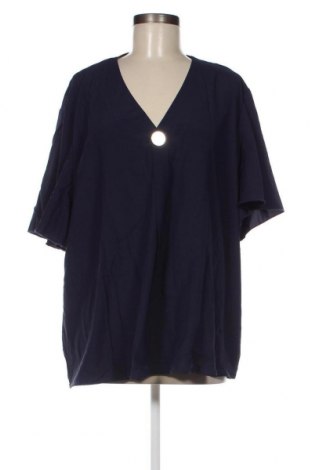 Дамска блуза Zanzea, Размер 5XL, Цвят Син, Цена 14,25 лв.