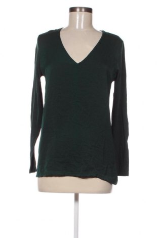 Дамска блуза Zara, Размер S, Цвят Зелен, Цена 5,40 лв.