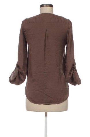 Дамска блуза Zara, Размер XS, Цвят Кафяв, Цена 4,20 лв.