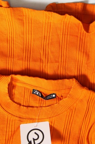 Damen Shirt Zara, Größe S, Farbe Orange, Preis 10,44 €