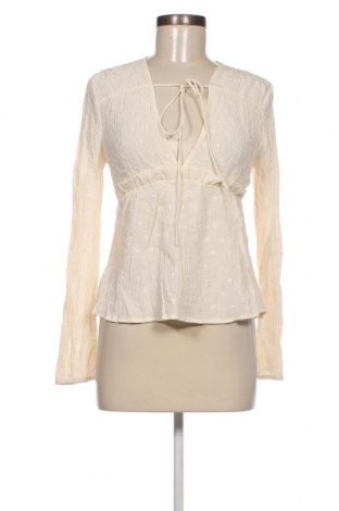 Дамска блуза Zara, Размер S, Цвят Екрю, Цена 4,00 лв.
