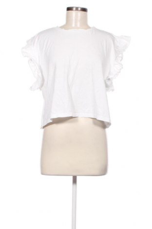 Дамска блуза Zara, Размер L, Цвят Бял, Цена 8,94 лв.