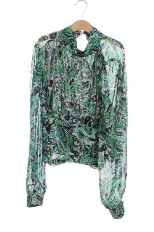 Дамска блуза Zara, Размер XS, Цвят Многоцветен, Цена 49,00 лв.