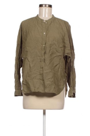Дамска блуза Zara, Размер M, Цвят Зелен, Цена 6,80 лв.