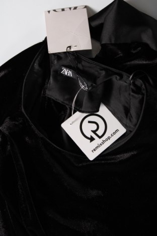 Дамска блуза Zara, Размер XS, Цвят Черен, Цена 54,10 лв.