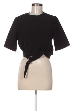 Γυναικεία μπλούζα Zara, Μέγεθος L, Χρώμα Μαύρο, Τιμή 11,46 €