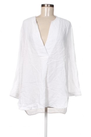 Дамска блуза Zara, Размер XL, Цвят Бял, Цена 12,00 лв.