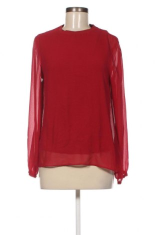 Дамска блуза Zara, Размер M, Цвят Червен, Цена 5,80 лв.