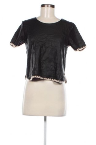 Дамска блуза Zara Knitwear, Размер M, Цвят Черен, Цена 15,00 лв.