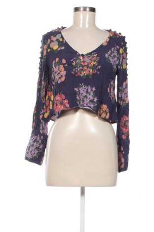 Γυναικεία μπλούζα Zara Trafaluc, Μέγεθος XS, Χρώμα Πολύχρωμο, Τιμή 2,85 €