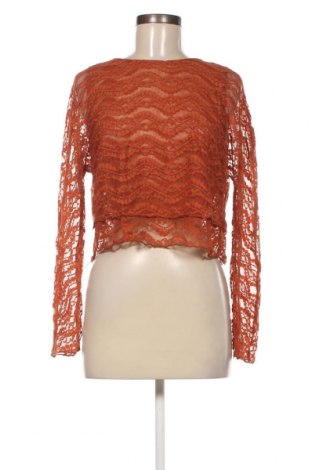 Damen Shirt Zara Trafaluc, Größe M, Farbe Orange, Preis € 2,09