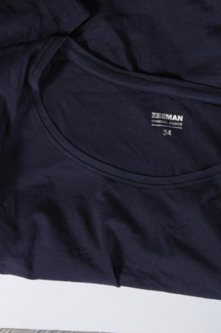 Damen Shirt Zeeman, Größe XS, Farbe Blau, Preis 3,04 €