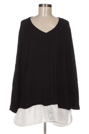 Γυναικεία μπλούζα Zizzi, Μέγεθος XL, Χρώμα Μαύρο, Τιμή 6,68 €