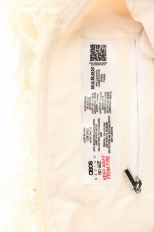 Γυναικεία τσάντα ASOS, Χρώμα Εκρού, Τιμή 8,42 €
