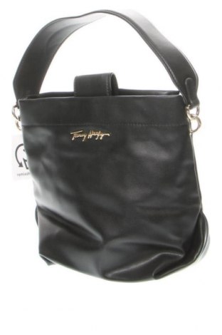 Дамска чанта Tommy Hilfiger, Цвят Черен, Цена 126,00 лв.