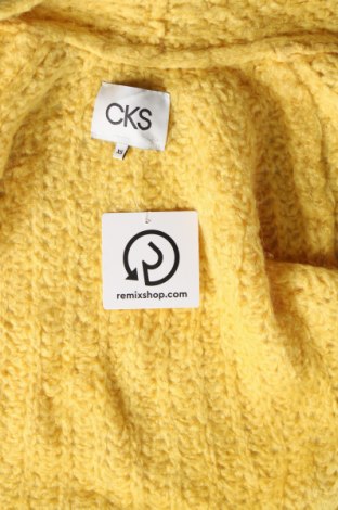 Γυναικεία ζακέτα CKS, Μέγεθος XS, Χρώμα Κίτρινο, Τιμή 4,08 €