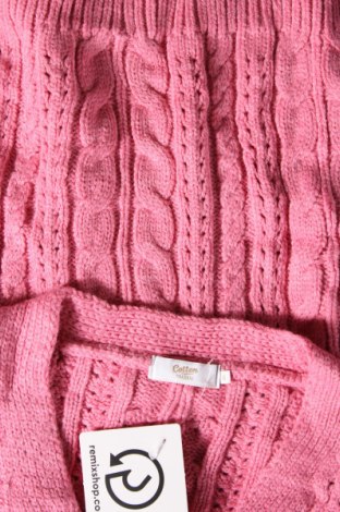 Damen Strickjacke Cotton Traders, Größe S, Farbe Rosa, Preis 8,07 €