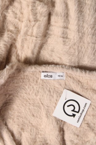 Γυναικεία ζακέτα Ellos, Μέγεθος XL, Χρώμα  Μπέζ, Τιμή 4,31 €